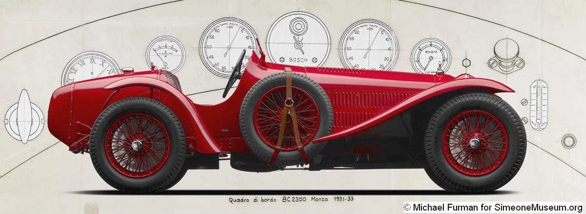 1933 Alfa Romeo 8c 2300 Monza