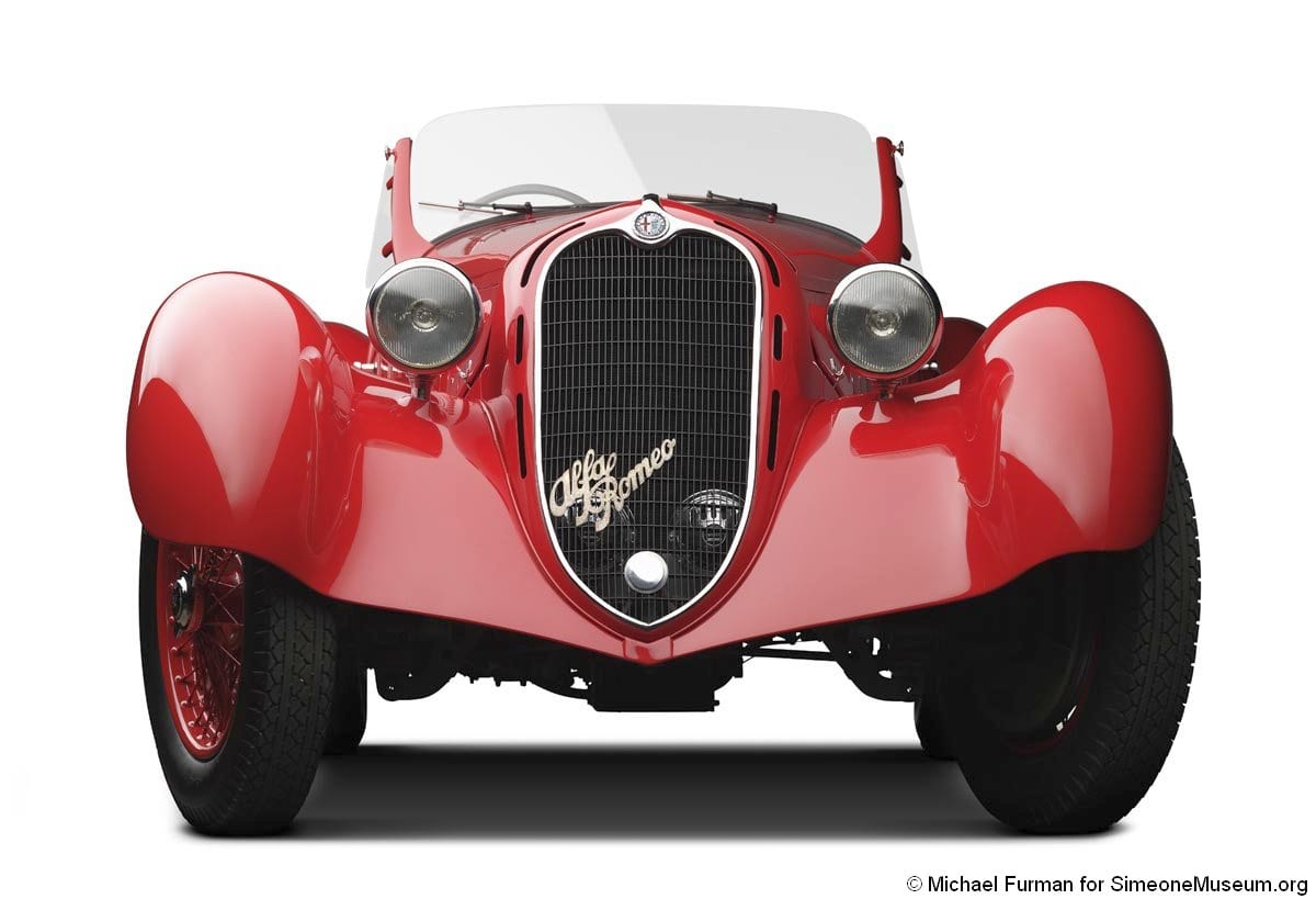 1937 Alfa Romeo 8c 2900A Mille Miglia Spider | Simeone Foundation Automotive Museum