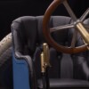 1907 Renault Racing Roadster steering wheel