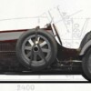 1926 bugatti type 35 side left