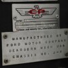 1967 ford mk iv serial number badge